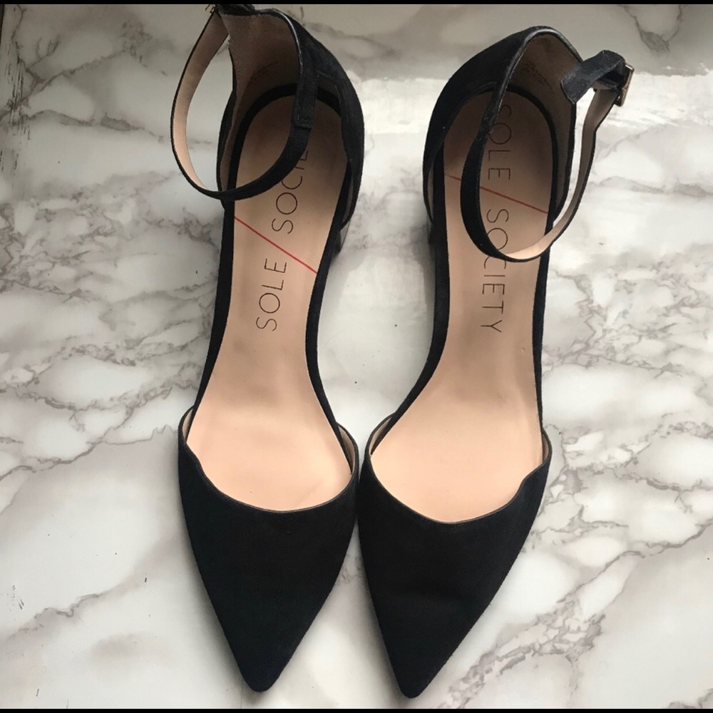 Sole Society Katarina Block Heel Pump